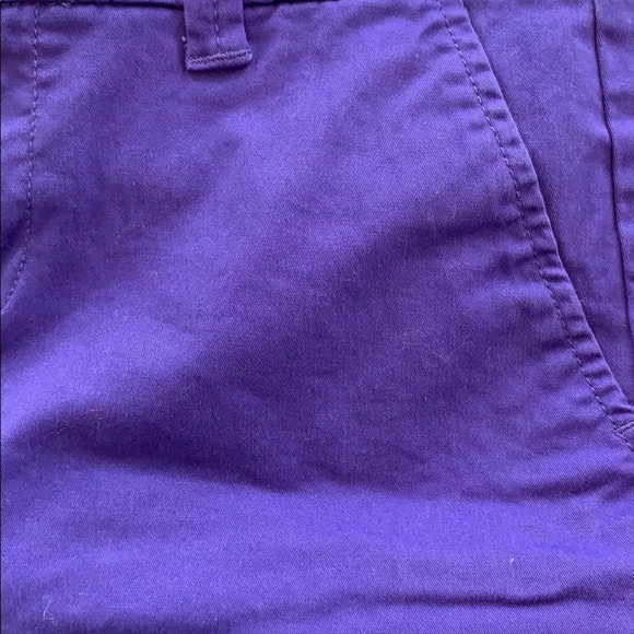 Purple cropped pants 4 - Picture 2 of 3